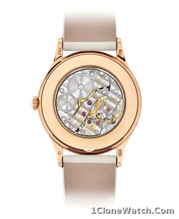 Patek Philippe Calatrava Diamond Cream Dial Ladies Watch 4897R-010