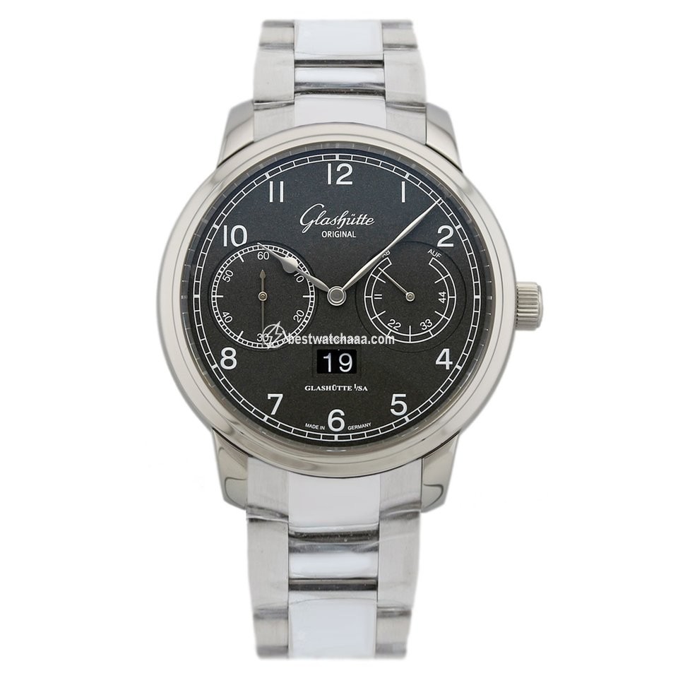 Glashutte Original Senator Observer Mens watch Unisex Automatic Steel 100-14-02-02-14 or 1-00-14-02-02-14