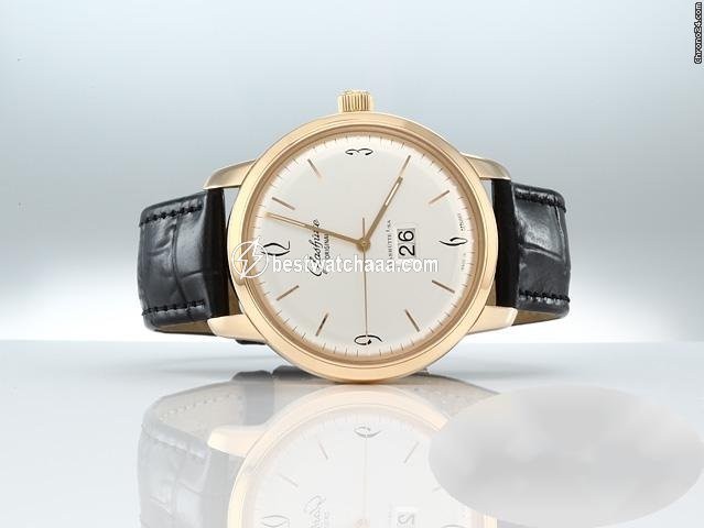 Glashutte Original Sixties Panorama Date Mens watch Unisex Automatic Rose gold 2-39-47-01-01-04 - gallery