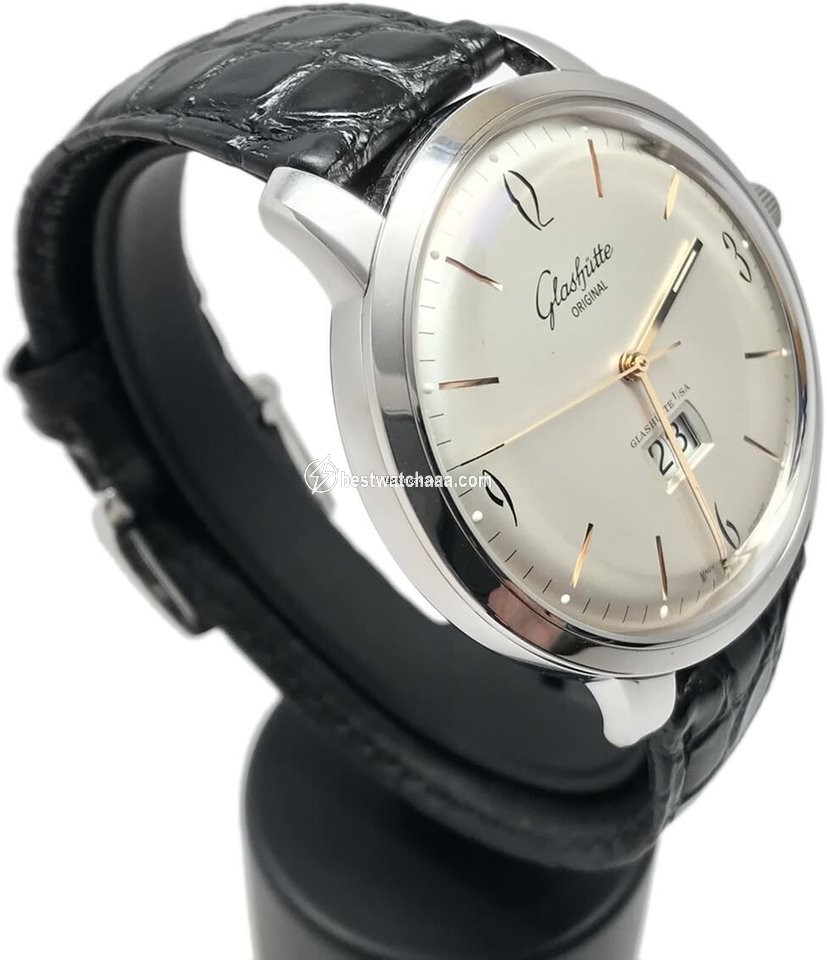Glashutte Original Sixties Panorama Date Mens watch Unisex Automatic Steel 39-47-01-02-04 - gallery