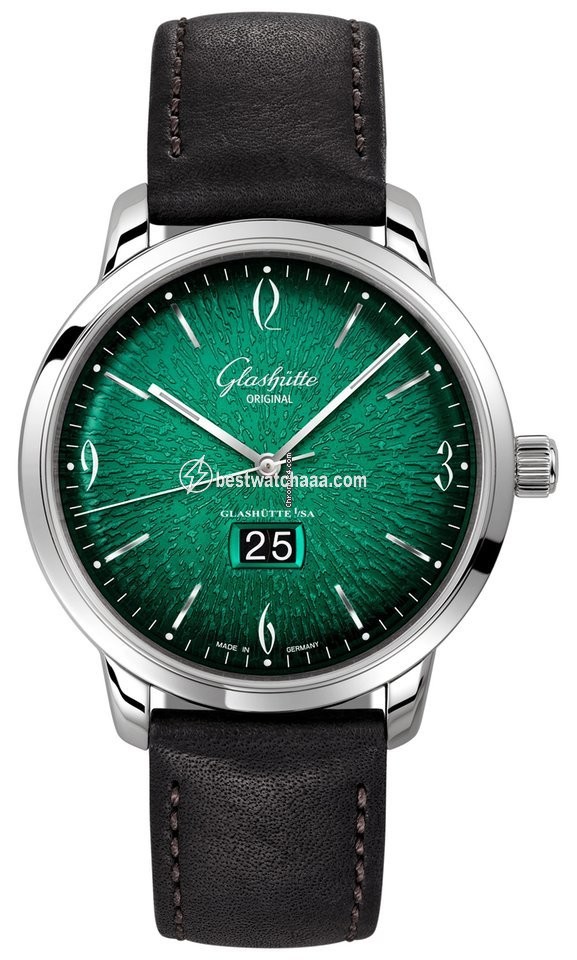 Glashutte Original Sixties Panorama Date Mens watch Unisex Automatic Steel 2-39-47-04-02-04