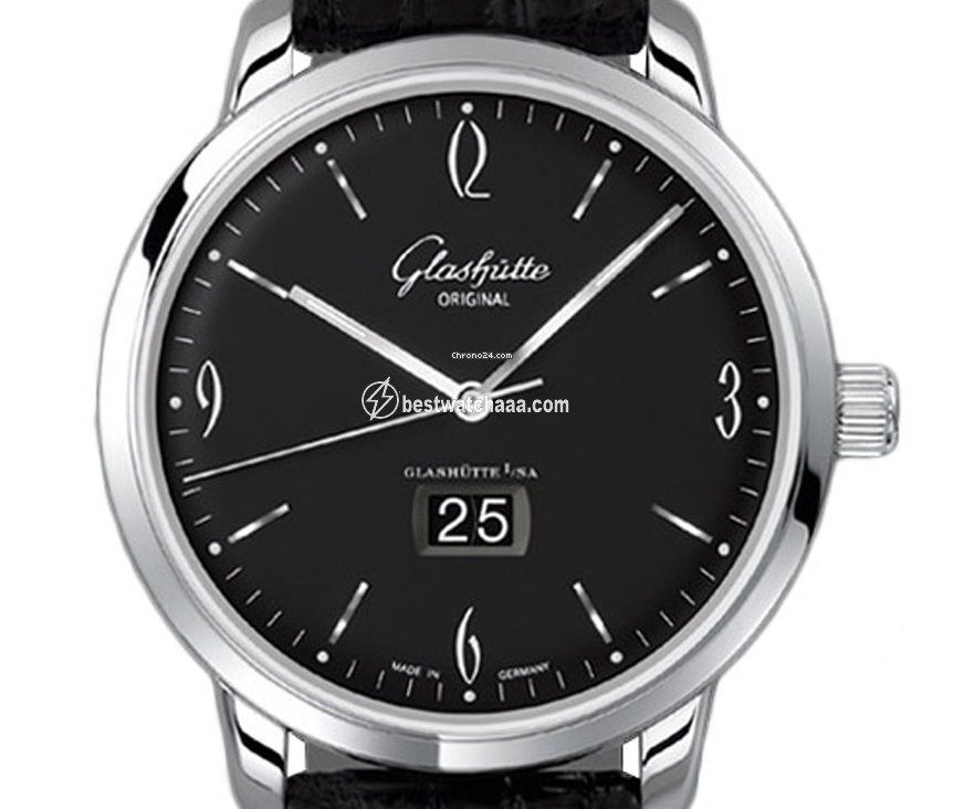 Glashutte Original Sixties Panorama Date Mens watch Unisex Automatic Steel 39-47-03-02-04 - gallery