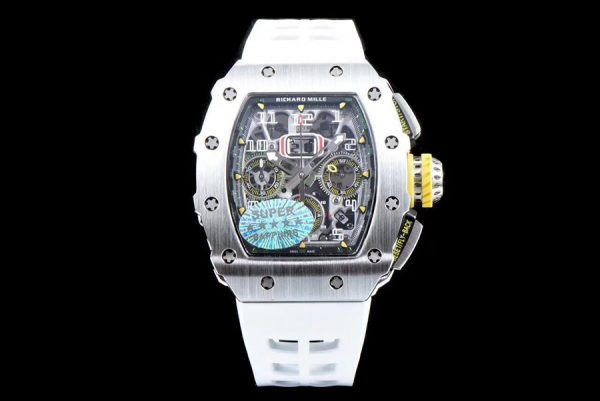 Richard Mille Super Clone RM 11-03 White Tape