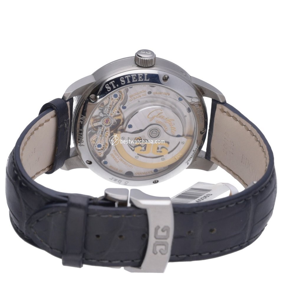 Glashutte Original PanoMaticLunar Mens watch Unisex Automatic Steel 1-90-02-43-32-05 - gallery