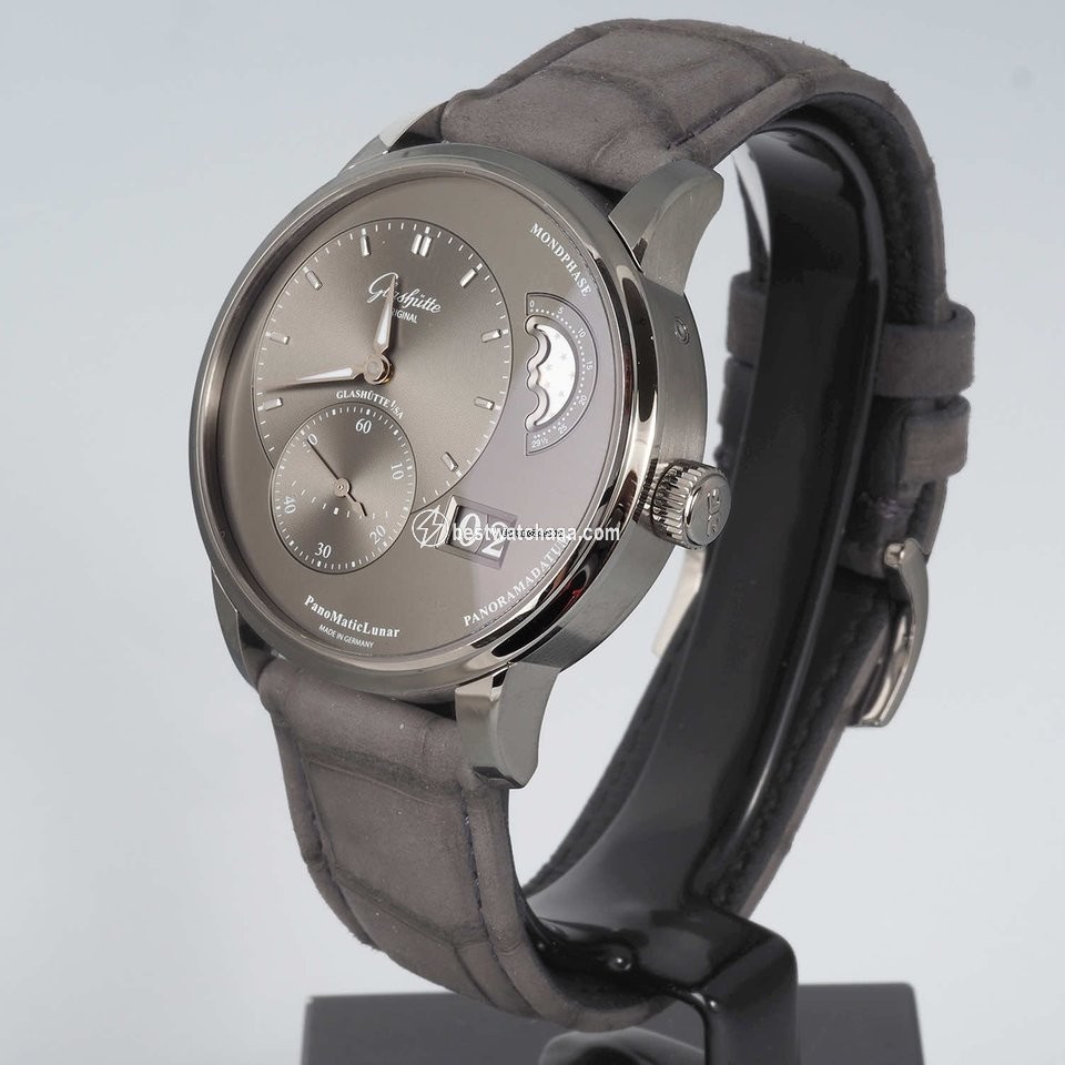 Glashutte Original PanoMaticLunar Mens watch Unisex Automatic Steel 1-90-02-43-32-02 - gallery