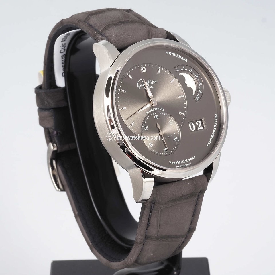 Glashutte Original PanoMaticLunar Mens watch Unisex Automatic Steel 1-90-02-43-32-02 - gallery