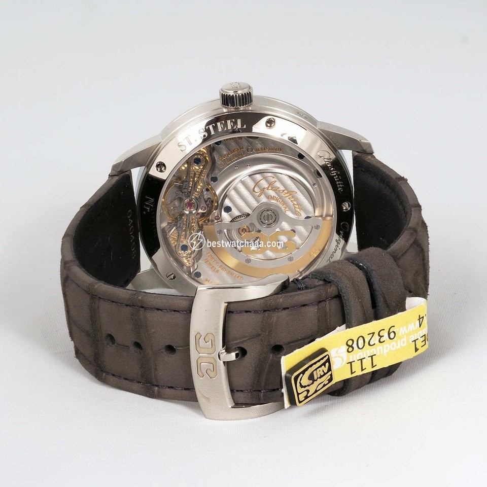Glashutte Original PanoMaticLunar Mens watch Unisex Automatic Steel 1-90-02-43-32-02 - gallery