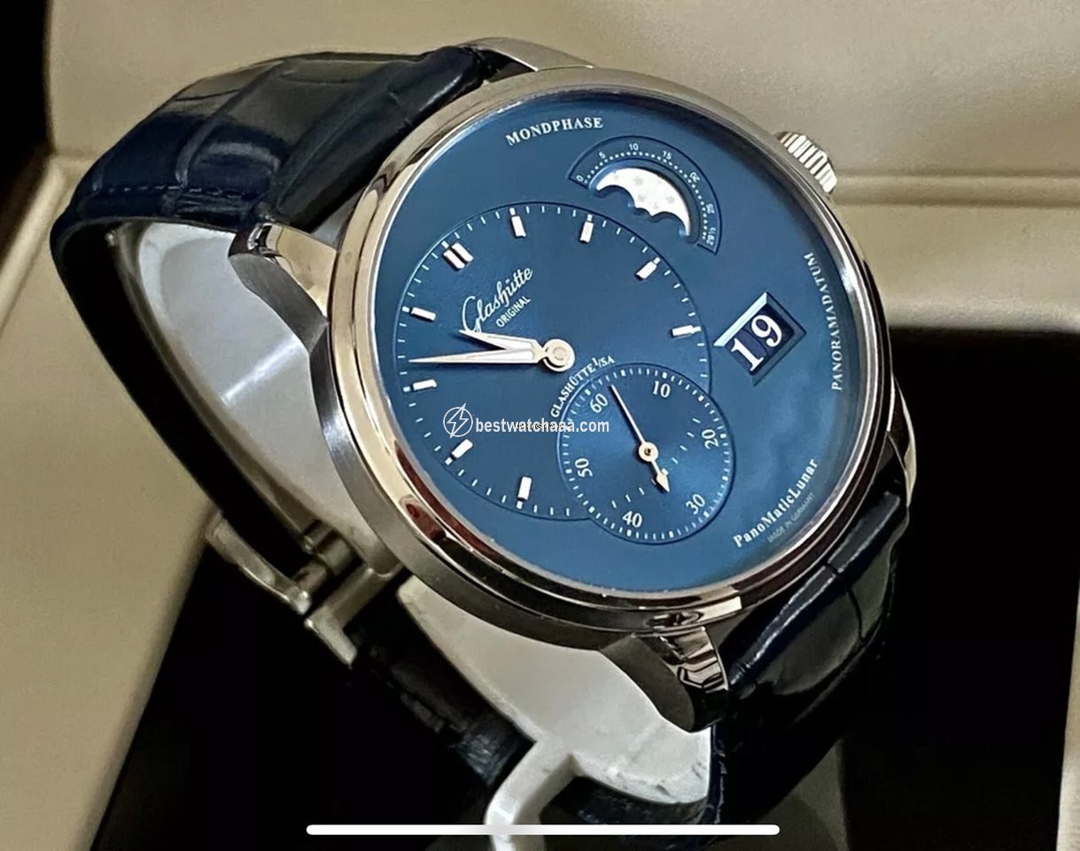 Glashutte Original PanoMaticLunar Mens watch Unisex Automatic Steel 1-90-02-46-32-30 - gallery