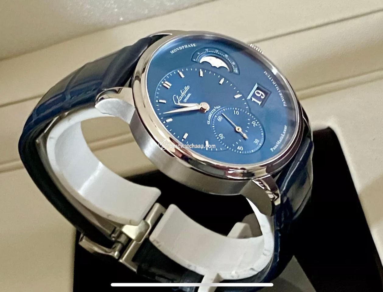 Glashutte Original PanoMaticLunar Mens watch Unisex Automatic Steel 1-90-02-46-32-30 - gallery