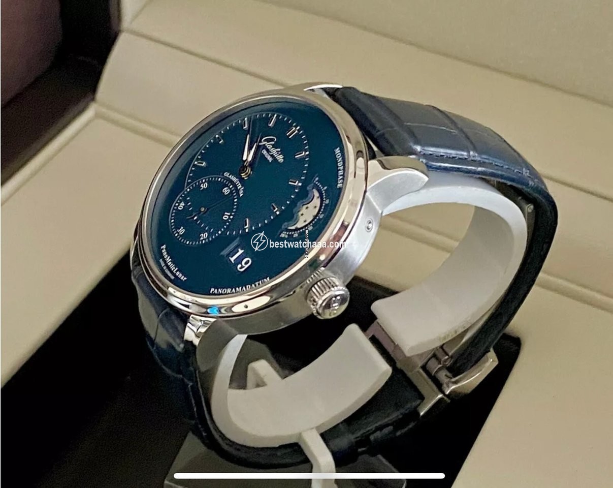 Glashutte Original PanoMaticLunar Mens watch Unisex Automatic Steel 1-90-02-46-32-30 - gallery