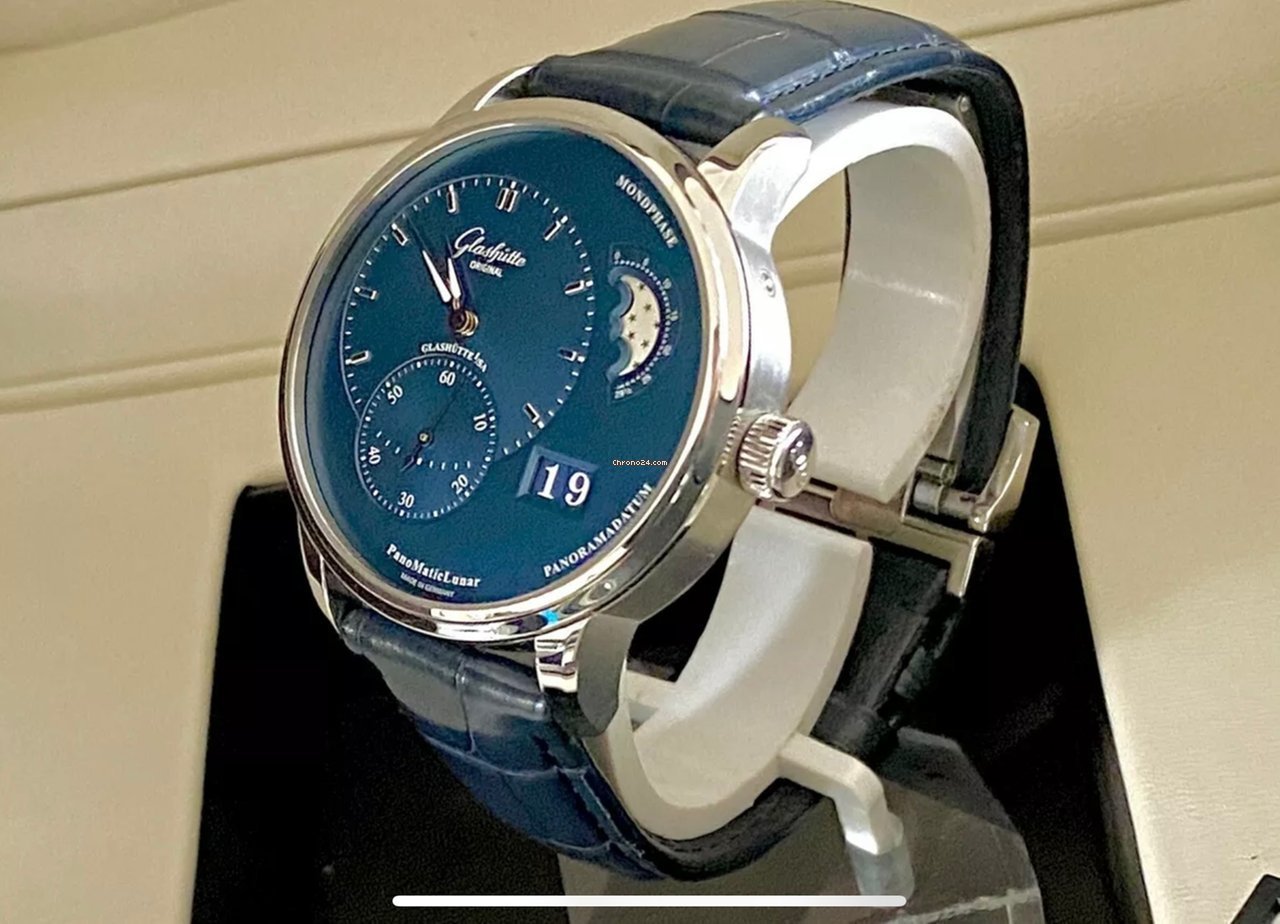 Glashutte Original PanoMaticLunar Mens watch Unisex Automatic Steel 1-90-02-46-32-30 - gallery