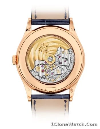Patek Philippe Complications Rose Gold Diamond   Blue Dial 5396R-015