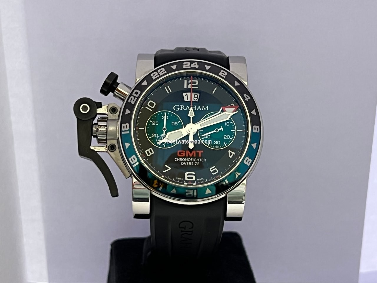 Graham Chronofighter Oversize Mens watch Unisex Automatic Steel 20VGS.B12A.K10B
