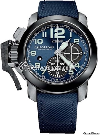 Graham Chronofighter Oversize Mens watch Unisex Automatic Steel 2CCAC.U01A.T22S