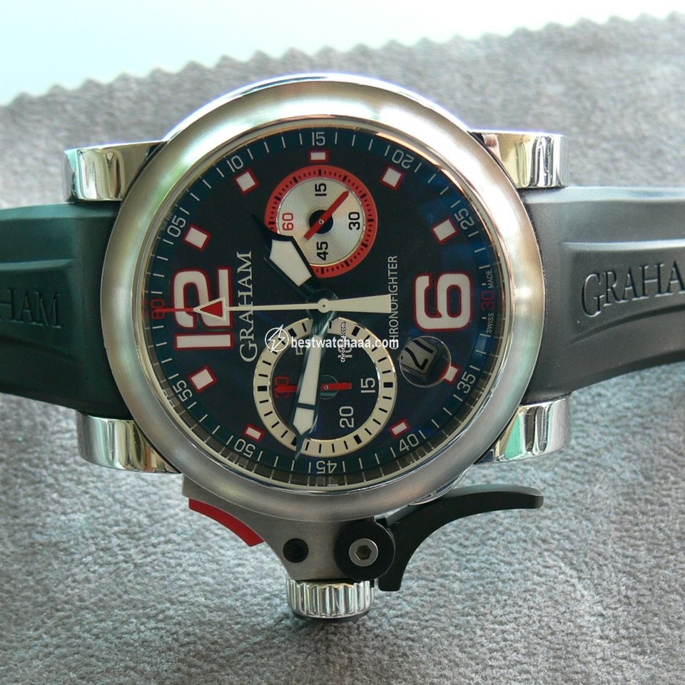 Graham Chronofighter R.A.C. Mens watch Unisex Automatic Steel 2TRAS. - gallery