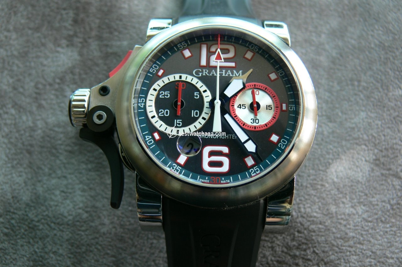 Graham Chronofighter R.A.C. Mens watch Unisex Automatic Steel 2TRAS. - gallery