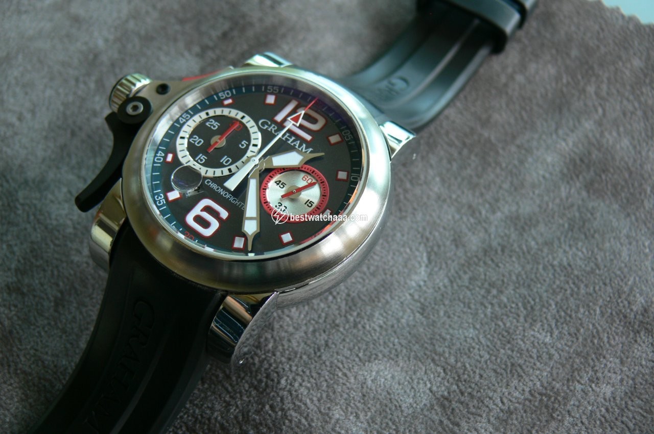 Graham Chronofighter R.A.C. Mens watch Unisex Automatic Steel 2TRAS. - gallery