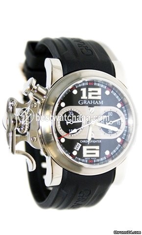 Graham Chronofighter R.A.C. Mens watch Unisex Automatic Steel 2CRBS.B01A.K25B