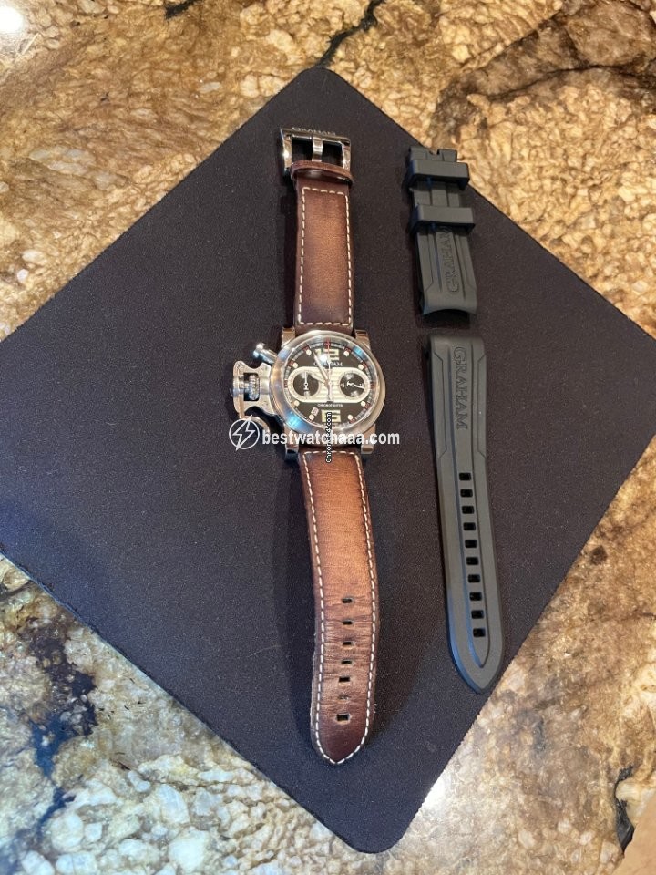 Graham Chronofighter R.A.C. Mens watch Unisex Automatic Steel 2CRBS