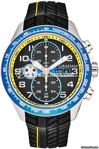 Graham Silverstone RS Mens watch Unisex Automatic Steel 2STEA.B16A