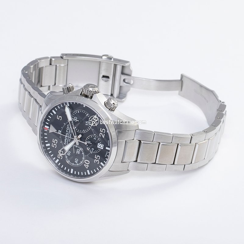 Hamilton Khaki Pilot Mens watch Unisex Automatic Steel H64666135 - gallery