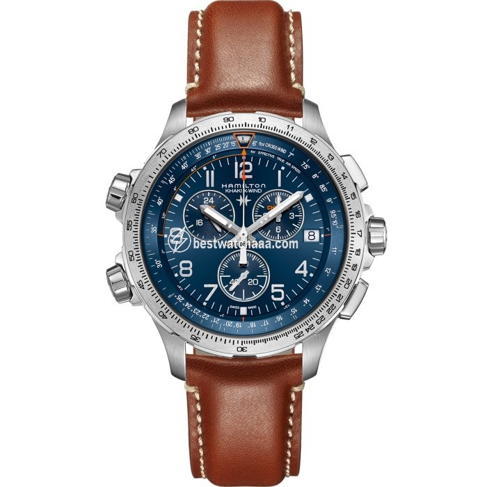 Hamilton Khaki X-Wind Mens watch Unisex Quartz Steel H77922541