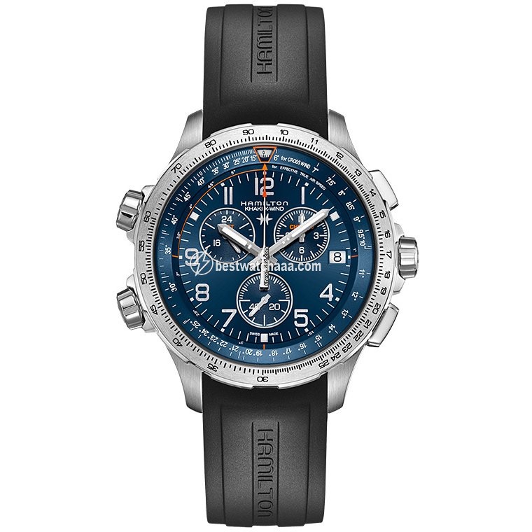 Hamilton Khaki X-Wind Mens watch Unisex Quartz Steel H77922341