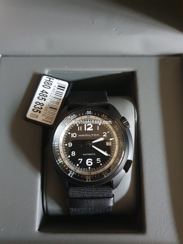 Hamilton Khaki Pilot Pioneer Mens watch Unisex Automatic Aluminum H80485835