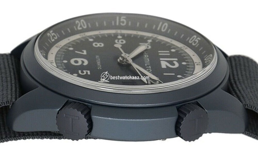 Hamilton Khaki Pilot Pioneer Automatic Aluminum H80495845 H80495845 - gallery
