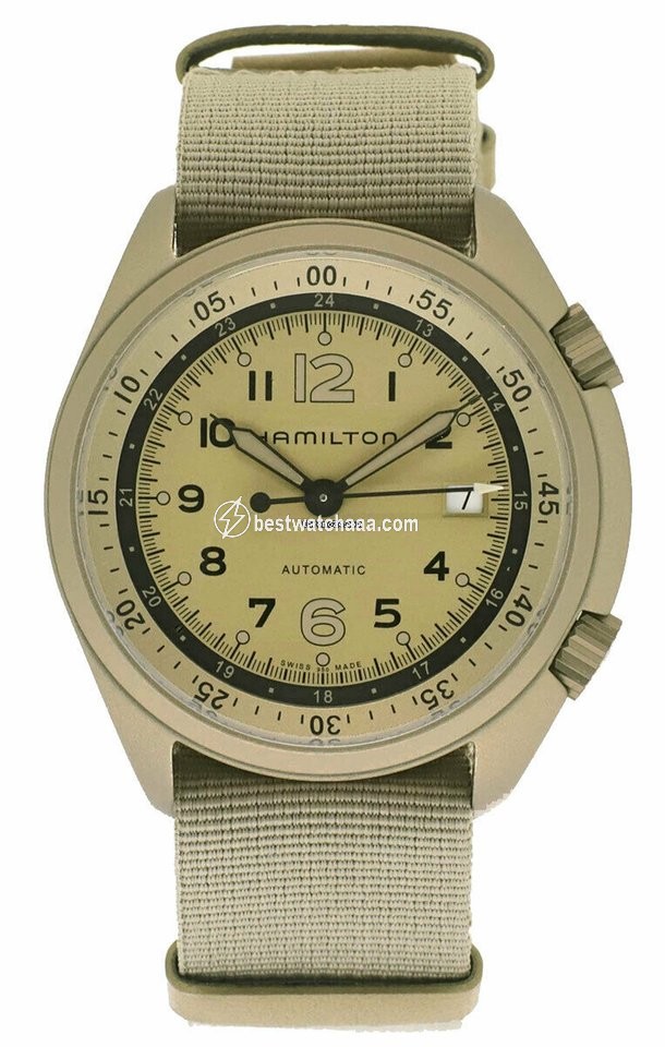 Hamilton Khaki Pilot Pioneer Automatic Aluminum H80435895 H80435895