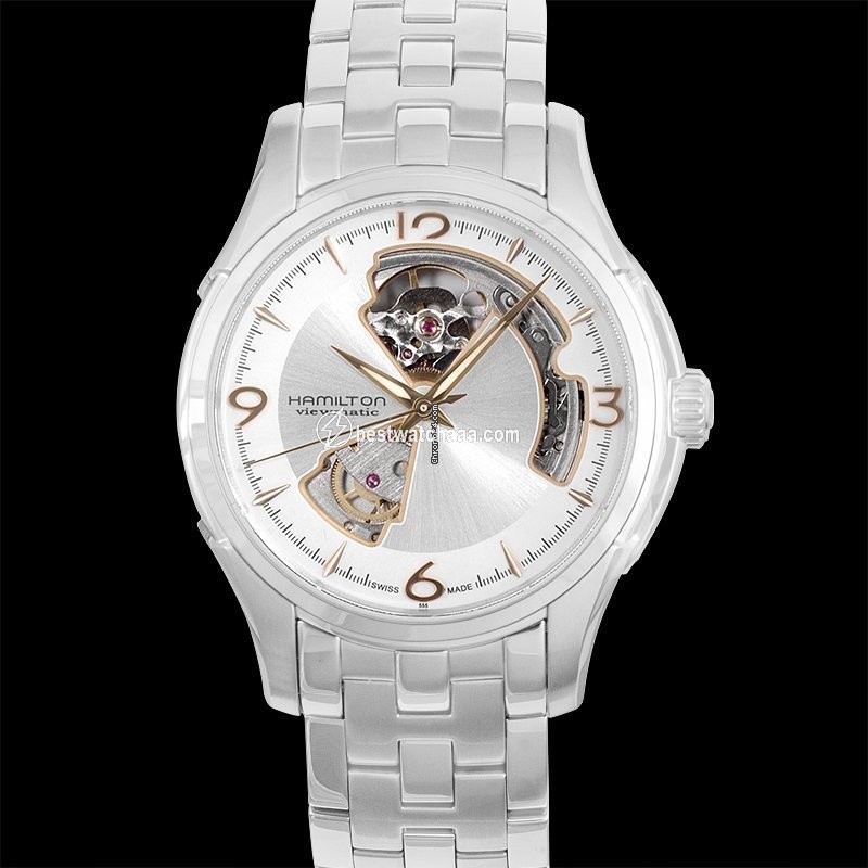 Hamilton Jazzmaster Open Heart Mens watch Unisex Automatic Steel H32565155