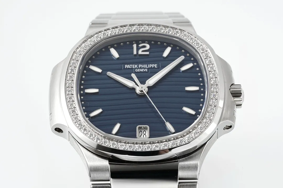 Patek Philippe Blue Nautilus Ladies Watch - gallery