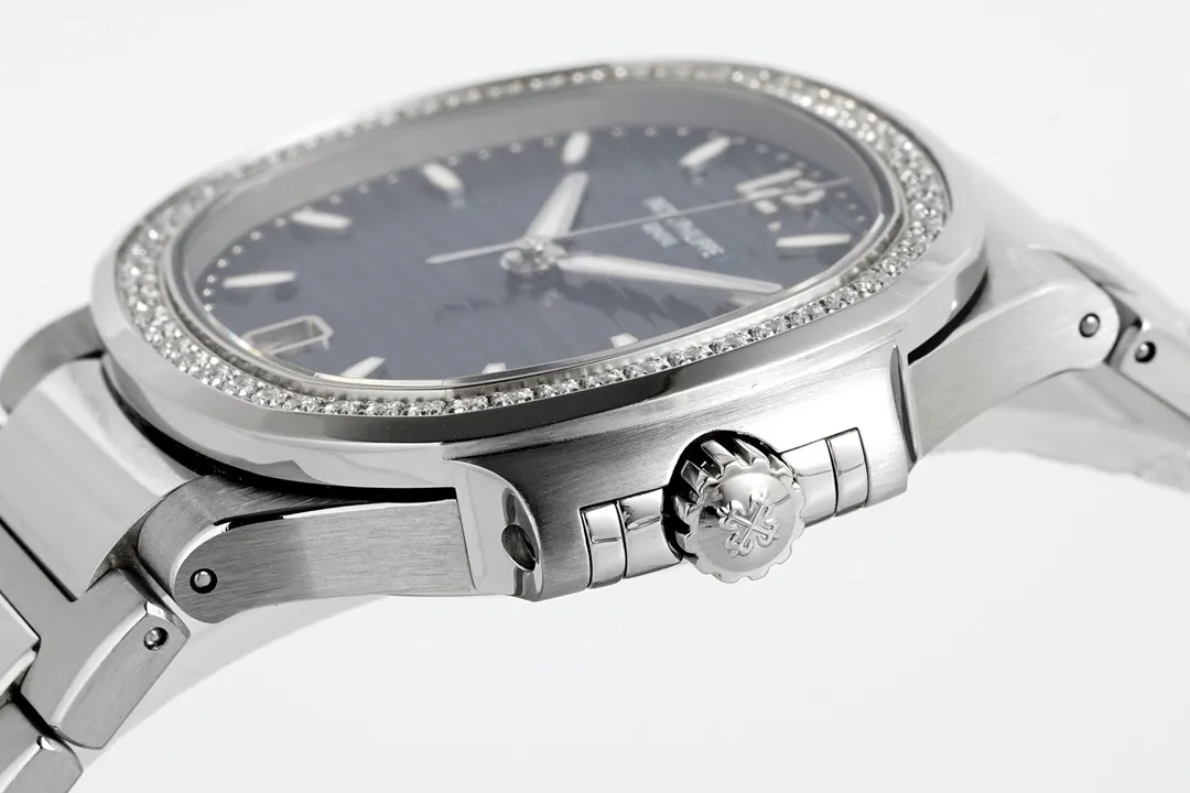 Patek Philippe Blue Nautilus Ladies Watch - gallery