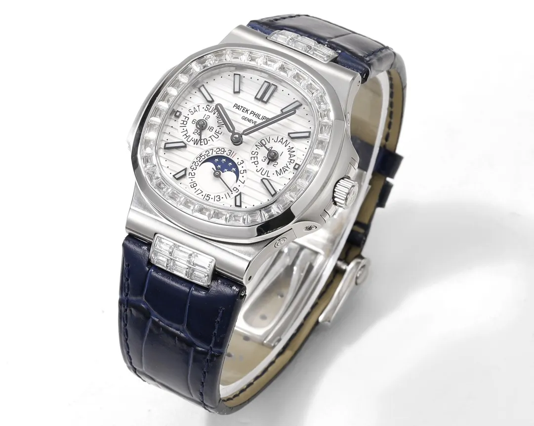 TW Patek Philippe Blue Nautilus Watch - gallery