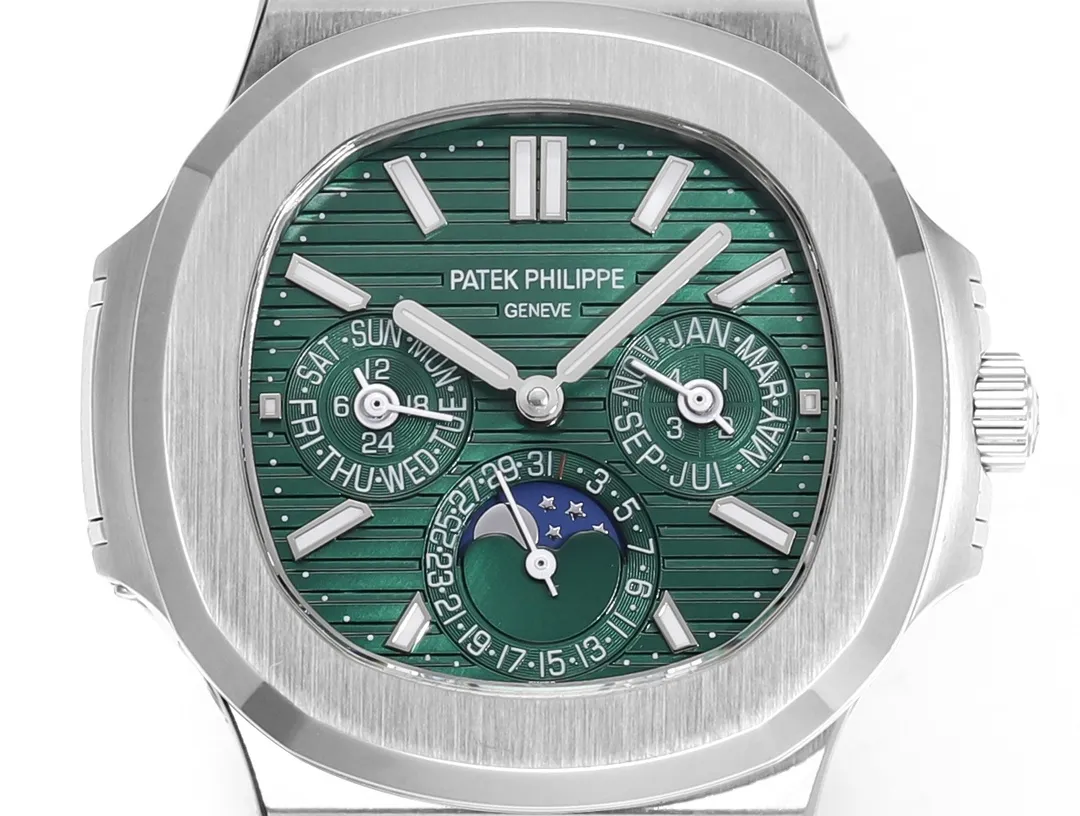 TW Patek Philippe Green Nautilus Watch - gallery