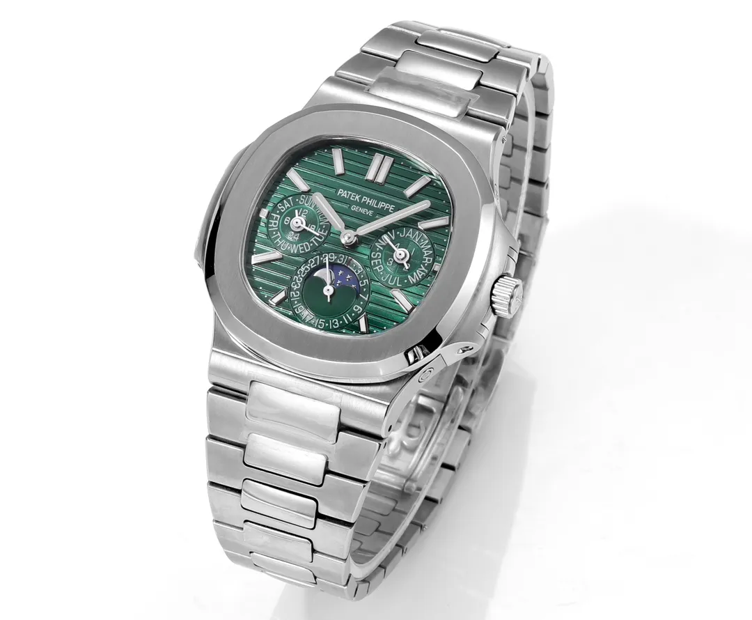 TW Patek Philippe Green Nautilus Watch - gallery