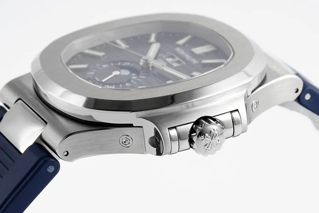Patek Philippe Blue Nautilus Rubber Watch - gallery