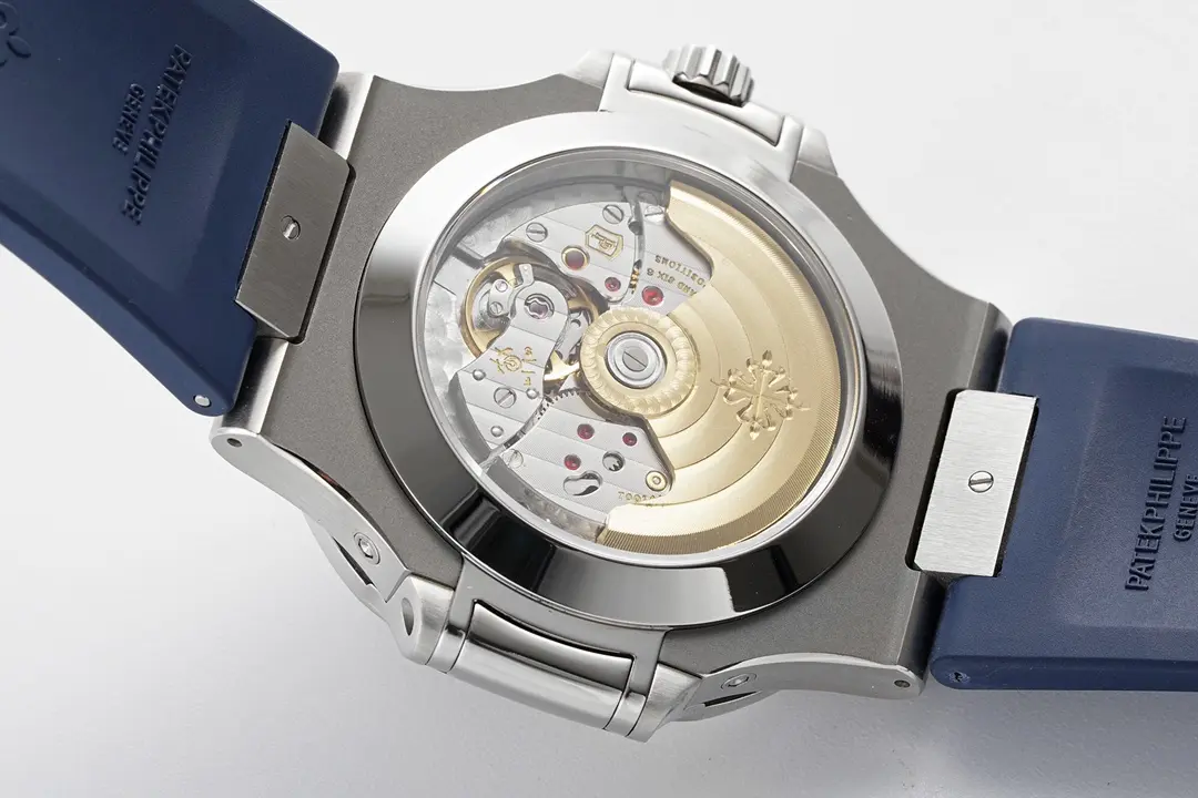 Patek Philippe Blue Nautilus Rubber Watch - gallery