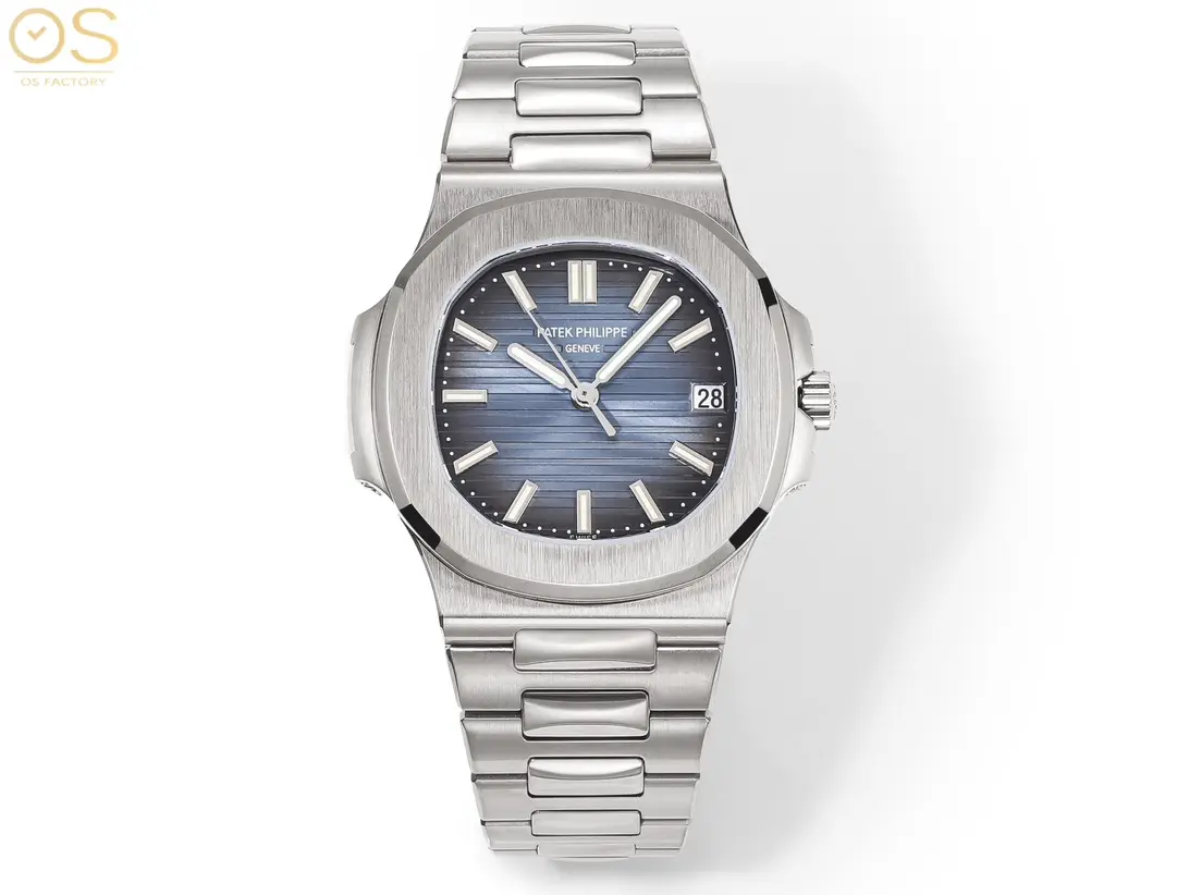 OSFactory Steel King Blue Nautilus Watch