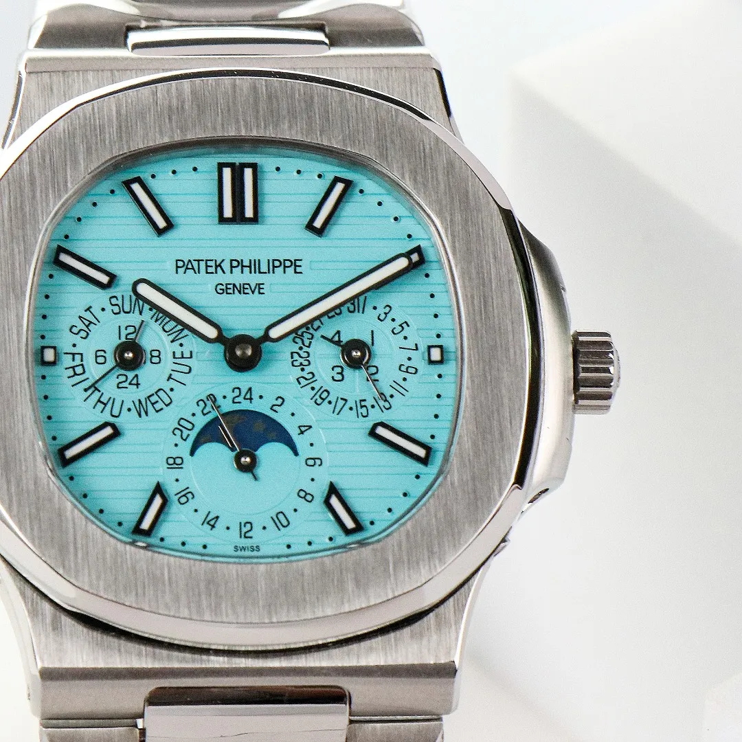 Patek Philippe Blue Nautilus Watch 5740/1G - gallery