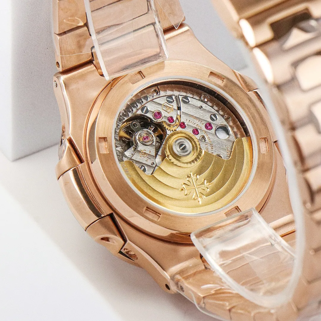 Patek Philippe Rose Gold Nautilus Watch - gallery
