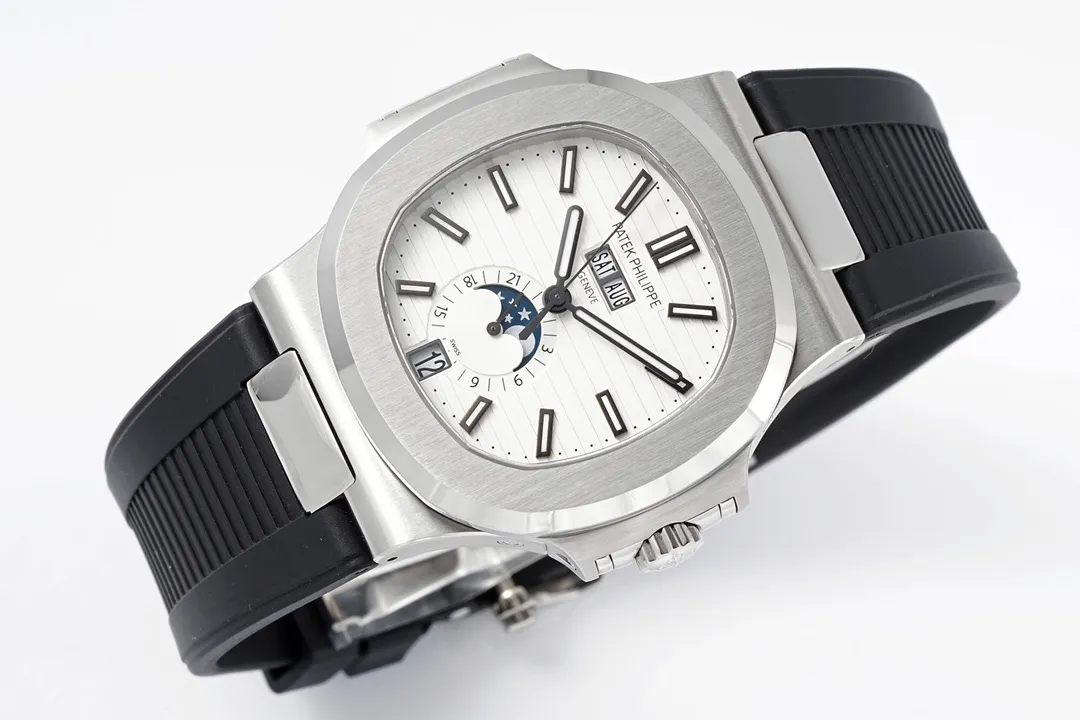 Patek Philippe Blue Nautilus Rubber Watch - gallery