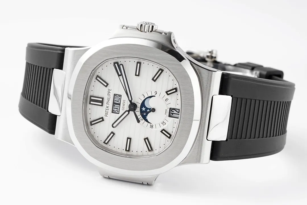 Patek Philippe Blue Nautilus Rubber Watch - gallery