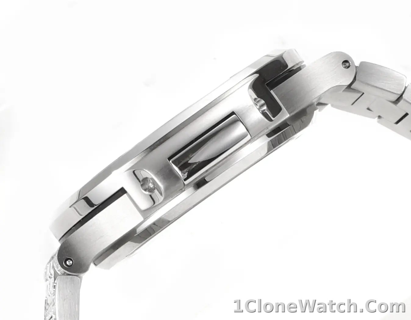 Patek Philippe White Gold Ruby Nautilus Watch