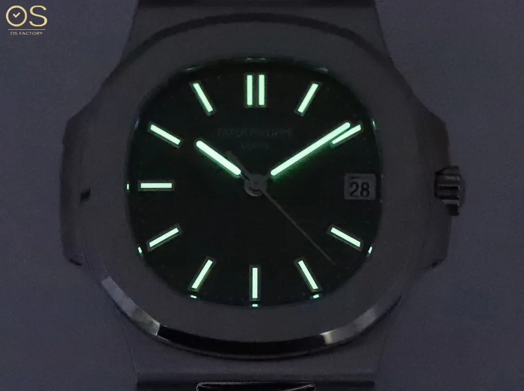 OSFactory Steel King Blue Nautilus Watch - gallery