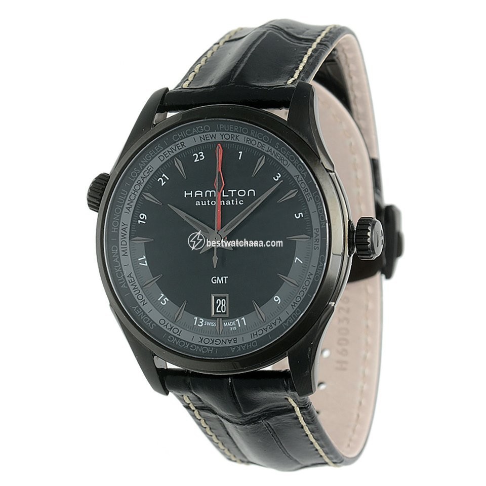 Hamilton Jazzmaster GMT Auto Mens watch Unisex Automatic Steel H32685731