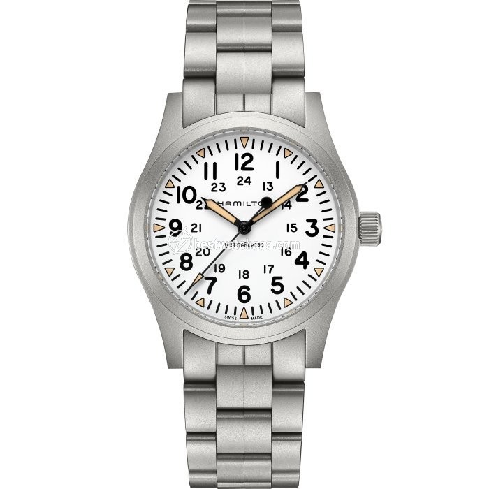 Hamilton Khaki Field Mens watch Unisex Manual winding Steel H69439111