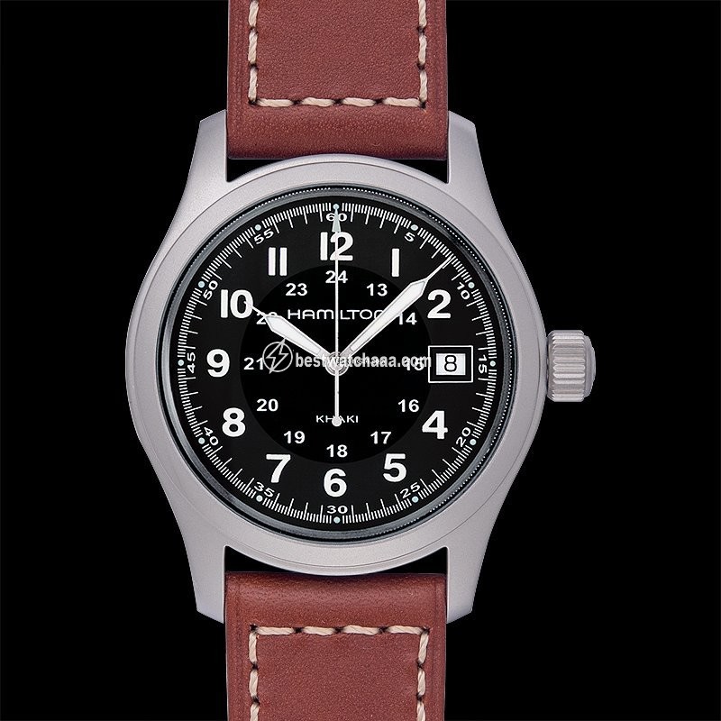 Hamilton Khaki Field Mens watch Unisex Quartz Steel H68411533