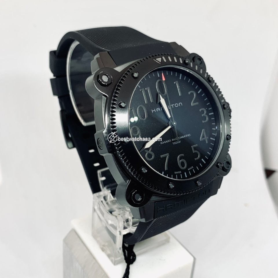 Hamilton Khaki Navy BeLOWZERO Mens watch Unisex Automatic Titanium H78505332