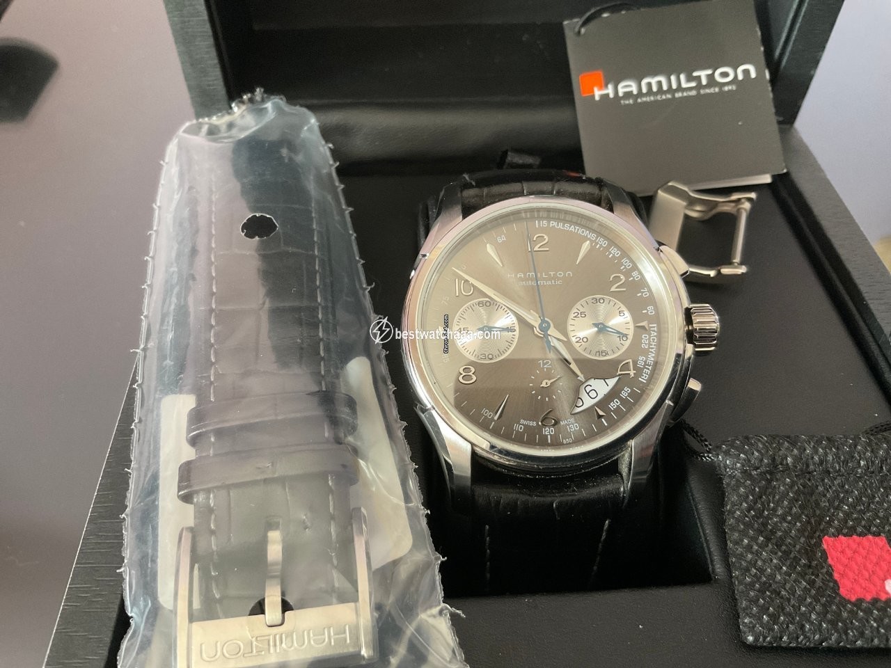 Hamilton Jazzmaster Auto Chrono Mens watch Unisex Automatic Steel H326560